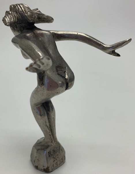 ART DECO NAKED NYMPH CAR MASCOT/ORNAMENT M-62