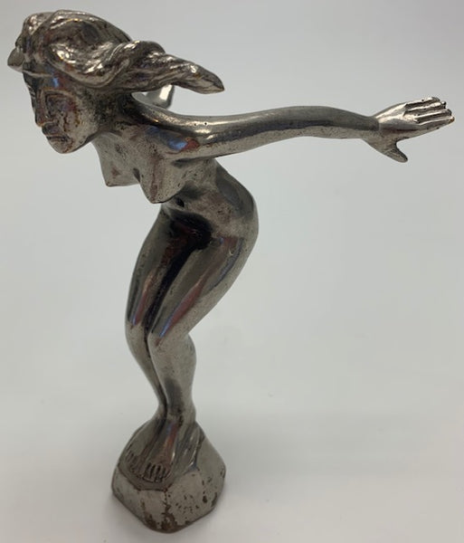 ART DECO NAKED NYMPH CAR MASCOT/ORNAMENT M-62