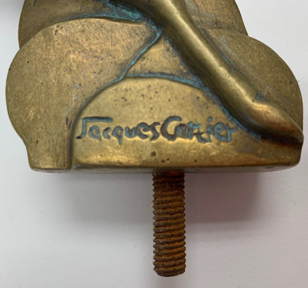 1925 Jacques Cartier Gazelle Mascot/Hood Ornament M-75