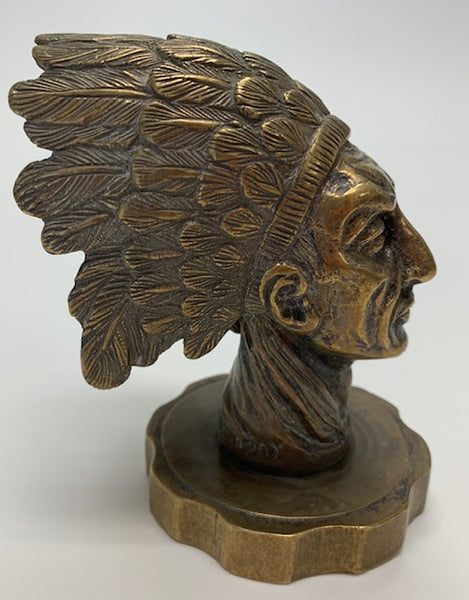 Pontiac Native Mascot/Hood Ornament M-81