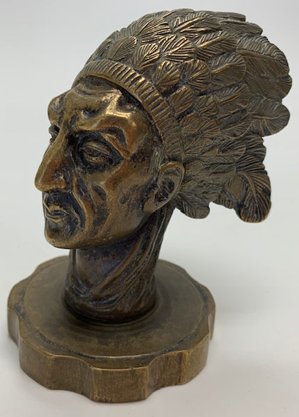 Pontiac Native Mascot/Hood Ornament M-81