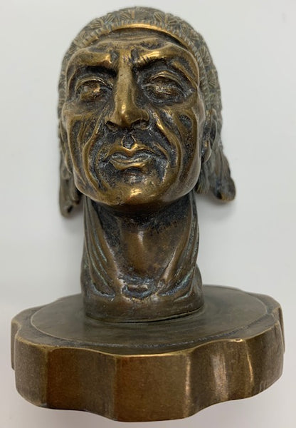 Pontiac Native Mascot/Hood Ornament M-81