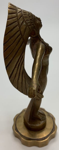 Renault Native American Woman Mascot/Hood Ornament M-88