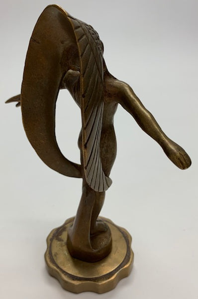 Renault Native American Woman Mascot/Hood Ornament M-88