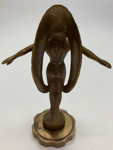 Renault Native American Woman Mascot/Hood Ornament M-88