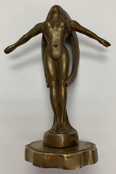 Renault Native American Woman Mascot/Hood Ornament M-88