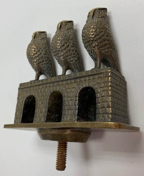 Three Wise Owls Mascot/Hood Ornament M-91