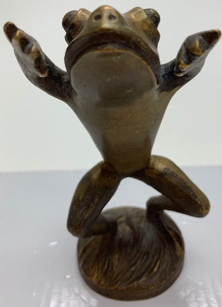 Grenouille French Toad Mascot/Hood Ornament M-102