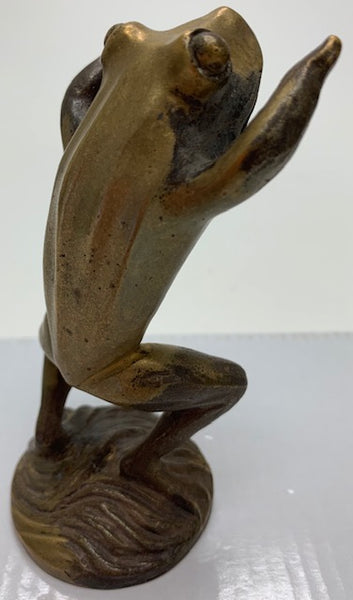 Grenouille French Toad Mascot/Hood Ornament M-102