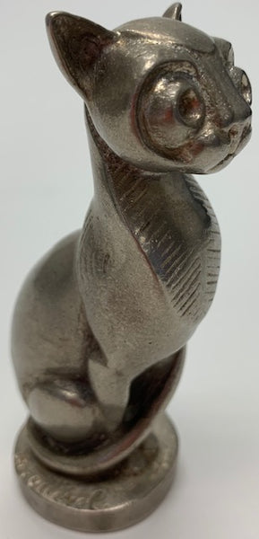 1920 French Chat Standing Cat Mascot/Hood Ornament M-105