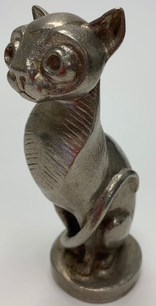 1920 French Chat Standing Cat Mascot/Hood Ornament M-105