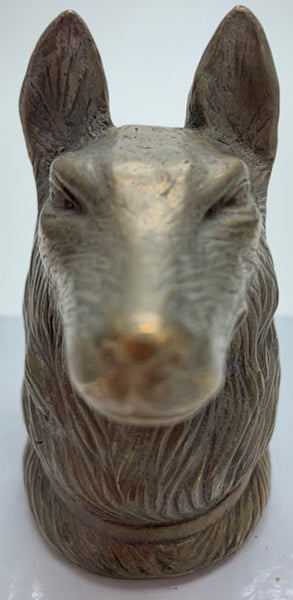 1930 German Shepard Mascot/Hood Ornament M-107