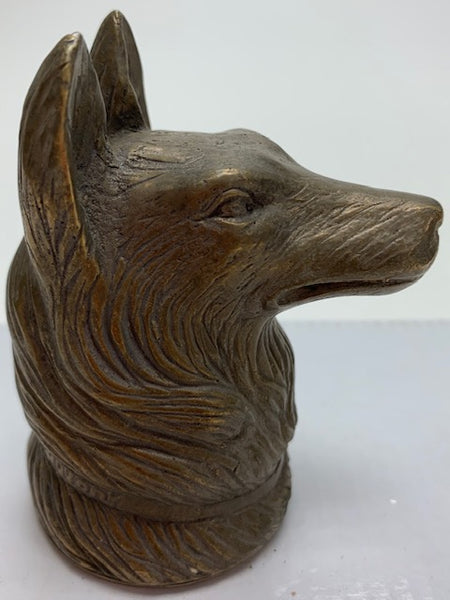 1930 German Shepard Mascot/Hood Ornament M-107