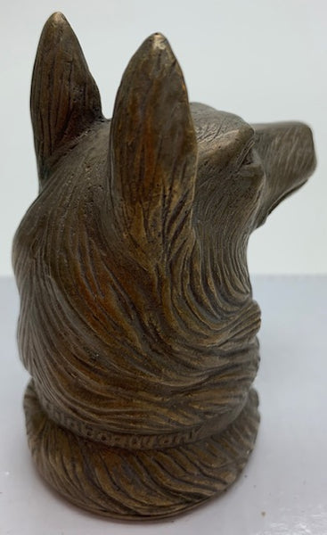 1930 German Shepard Mascot/Hood Ornament M-107