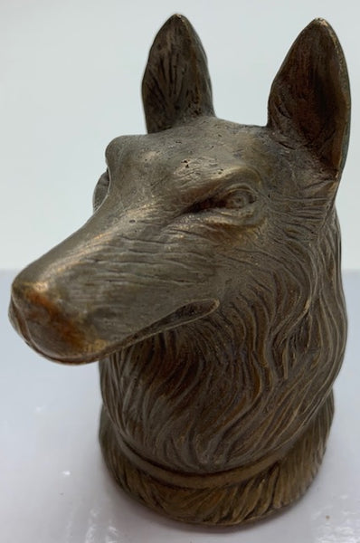 1930 German Shepard Mascot/Hood Ornament M-107