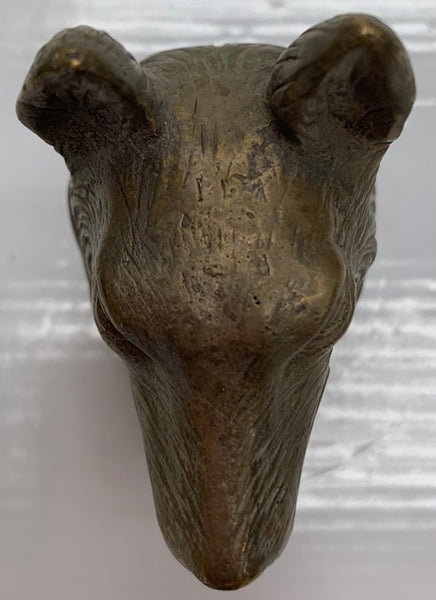 1930 German Shepard Mascot/Hood Ornament M-107
