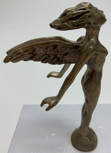1930 Art Deco Winged Woman Mascot/Hood Ornament M-123