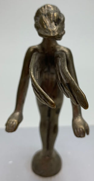 1930 Art Deco Winged Woman Mascot/Hood Ornament M-123