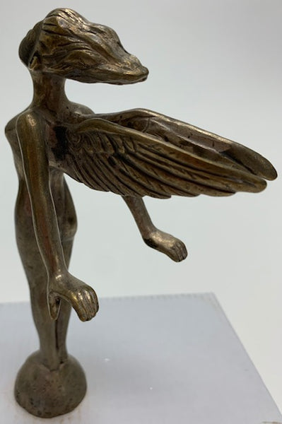 1930 Art Deco Winged Woman Mascot/Hood Ornament M-123
