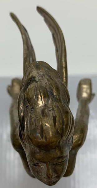 1930 Art Deco Winged Woman Mascot/Hood Ornament M-123