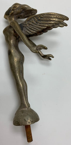 1930 Art Deco Winged Woman Mascot/Hood Ornament M-123