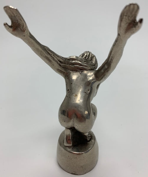 Nude Lady Nymph Car Mascot/Ornament M-124
