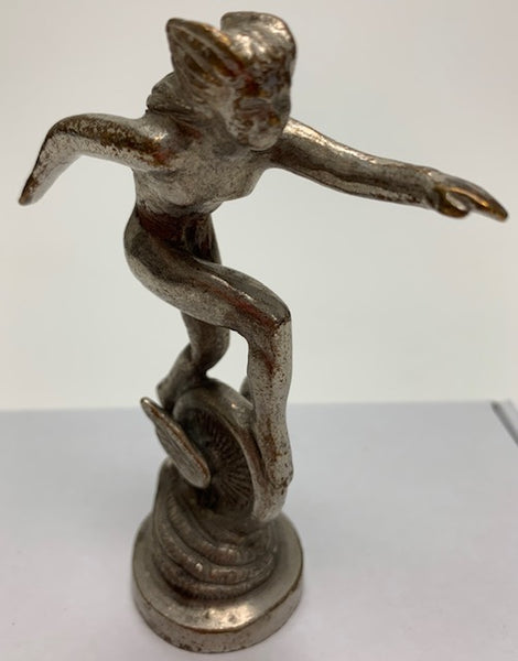 CROSSLEY LADY ON WINGED WHEEL Car Mascot/Ornament M-134