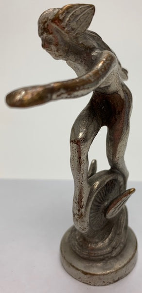 CROSSLEY LADY ON WINGED WHEEL Car Mascot/Ornament M-134