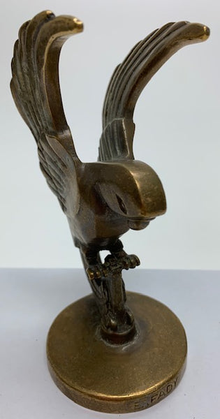 French Art Deco Parrot Mascot/Hood Ornament M-144