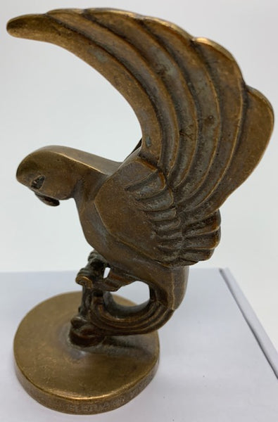 French Art Deco Parrot Mascot/Hood Ornament M-144