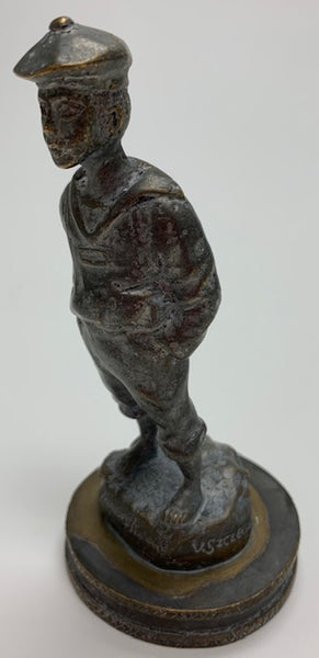 Mousse Siffleue Whistling Boy Mascot/Hood Ornament M-154