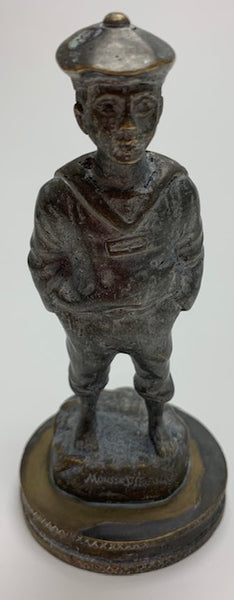 Mousse Siffleue Whistling Boy Mascot/Hood Ornament M-154