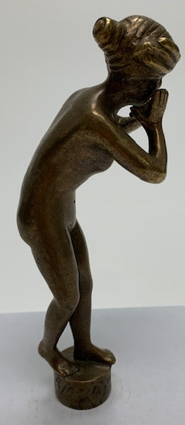 "HELLO NYMPH" Naked Lady Mascot/Hood Ornament M-160