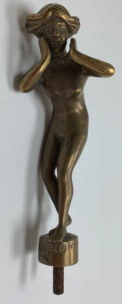 "HELLO NYMPH" Naked Lady Mascot/Hood Ornament M-160