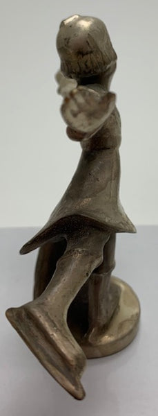 Art Deco Ice Skater Mascot/Hood Ornament M-168