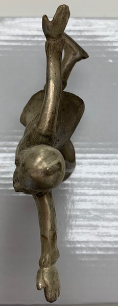 Art Deco Ice Skater Mascot/Hood Ornament M-168