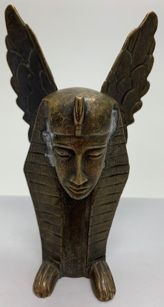 1920 Sphinx Bust Mascot/ Hood Ornament M-174