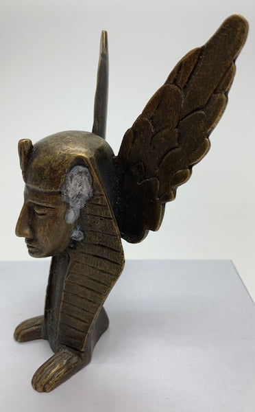 1920 Sphinx Bust Mascot/ Hood Ornament M-174
