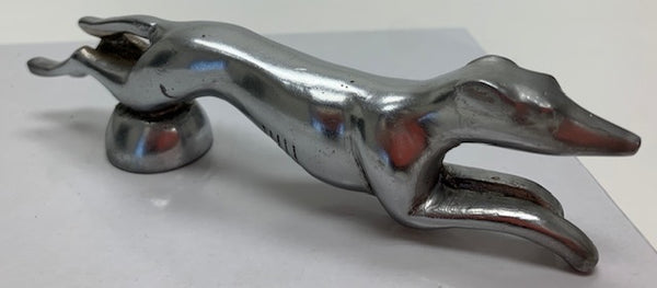 Greyhound Whippet Dog Mascot/Hood Ornament M-162