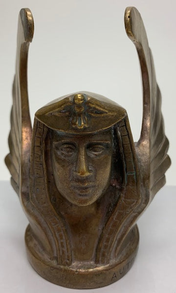 Sasportas Egyptian Bust Mascot/Hood Ornament M-198