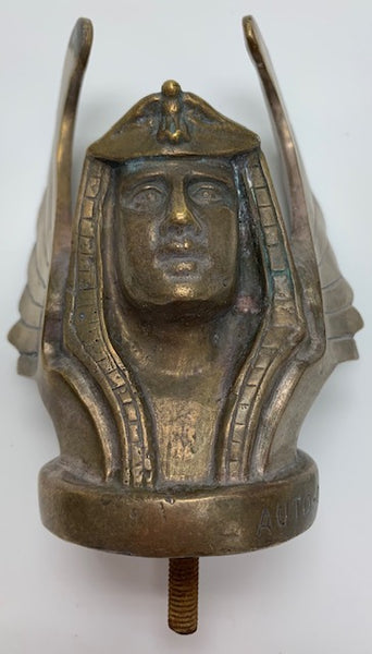 Sasportas Egyptian Bust Mascot/Hood Ornament M-198