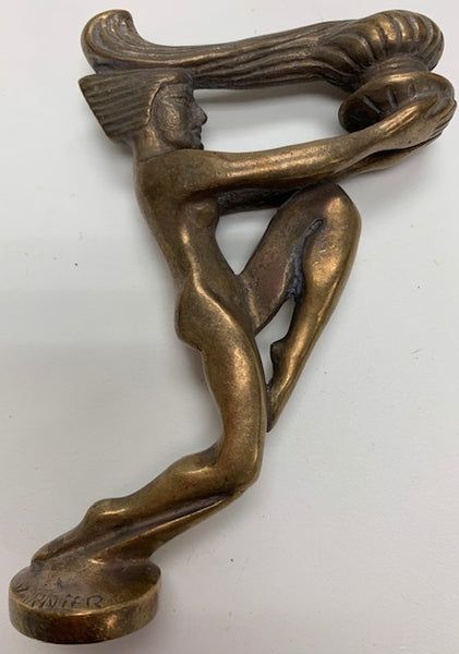 VARNIER Femme au Flambeau Mascot/Hood Ornament M-187