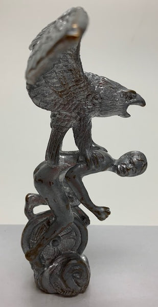 1920 Struggle, Man and Eagle Car Mascot/Ornament M-175